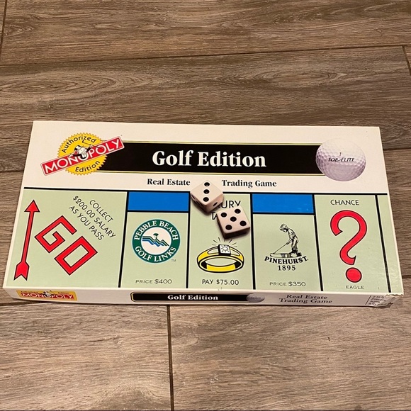 Hasbro Monopoly Golf Edition Rare - Picture 2 of 12
